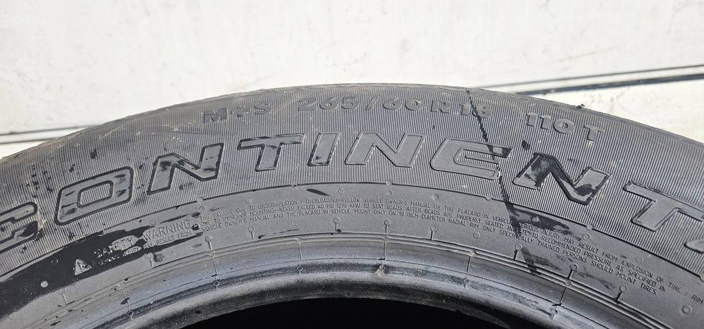 Anvelope 265/60R18 Continental  all seazon