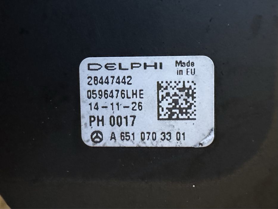 Kit injectie Mercedes 2.2 651, Euro 5, 6 : C W205, GLK X204, GLC, E