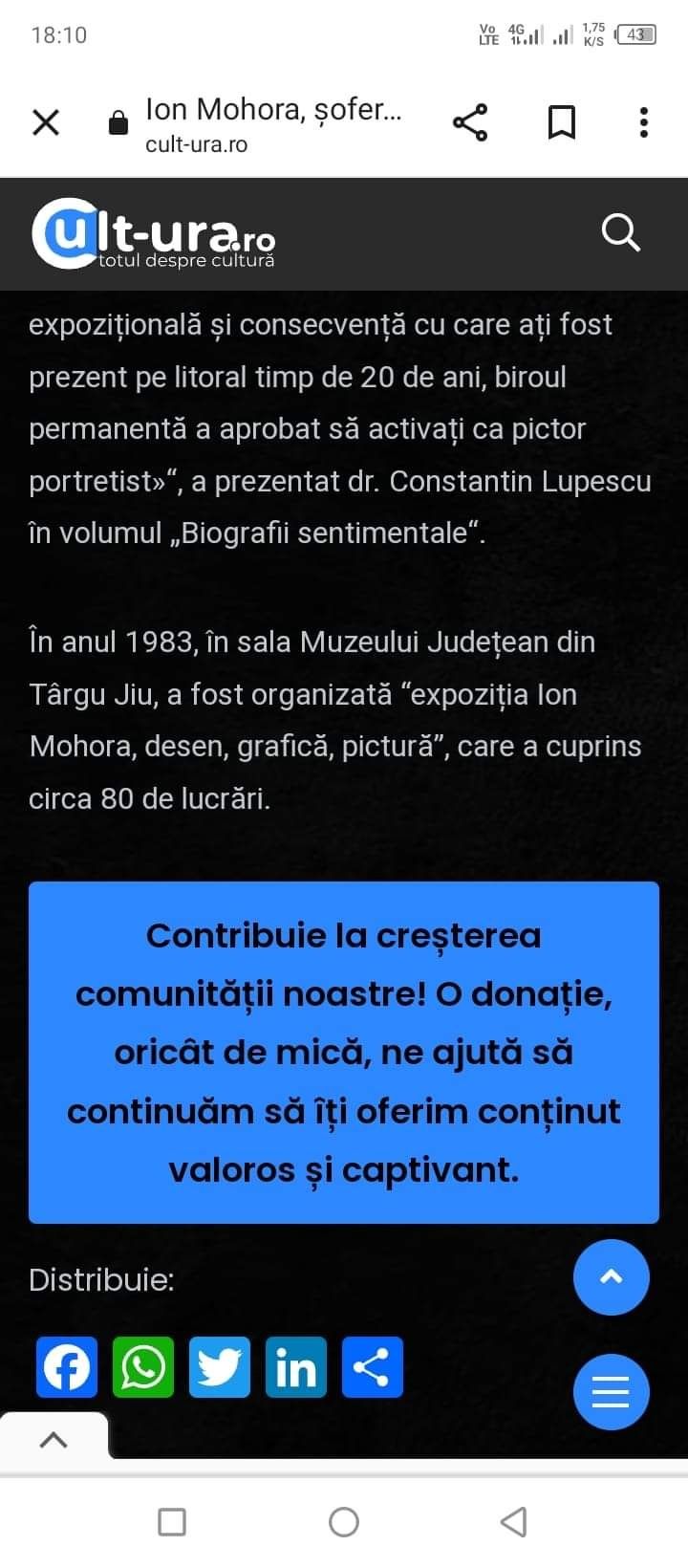 Două portrete din anii '60-'70 ale portretistului Ion Mohora