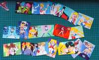 Carduri colecție seria anime Sailor Moon