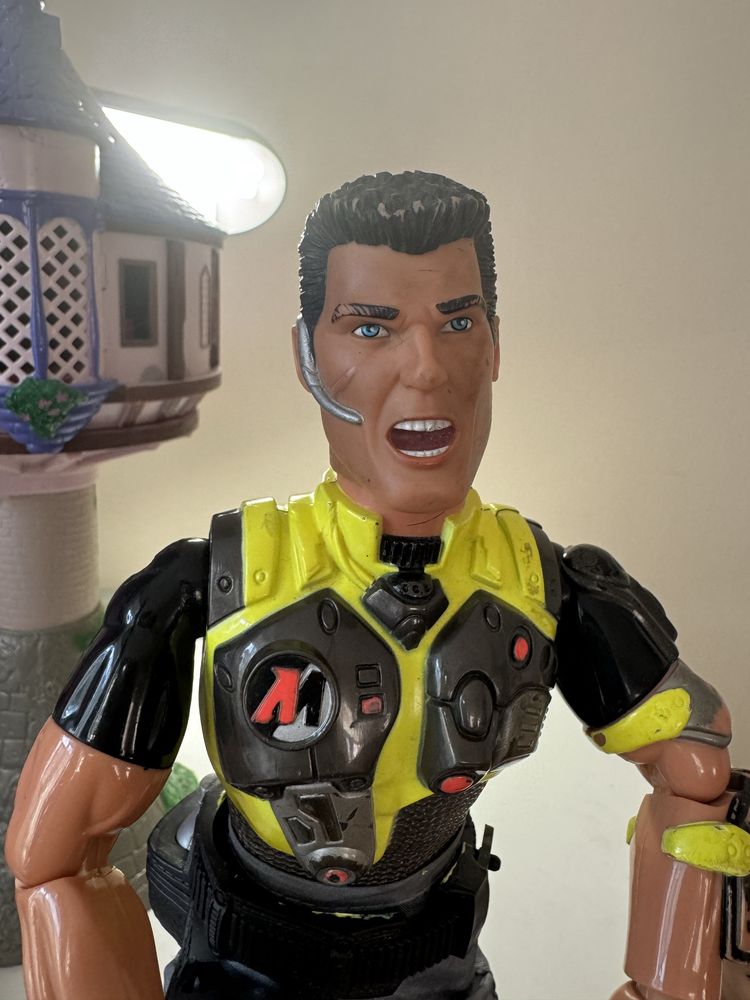 mattel кукла action man марвин