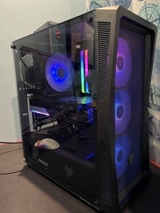 Геймърски компютър RX 6700 XT / Ryzen 5 5600X / 16GB RAM / SSD 1TB