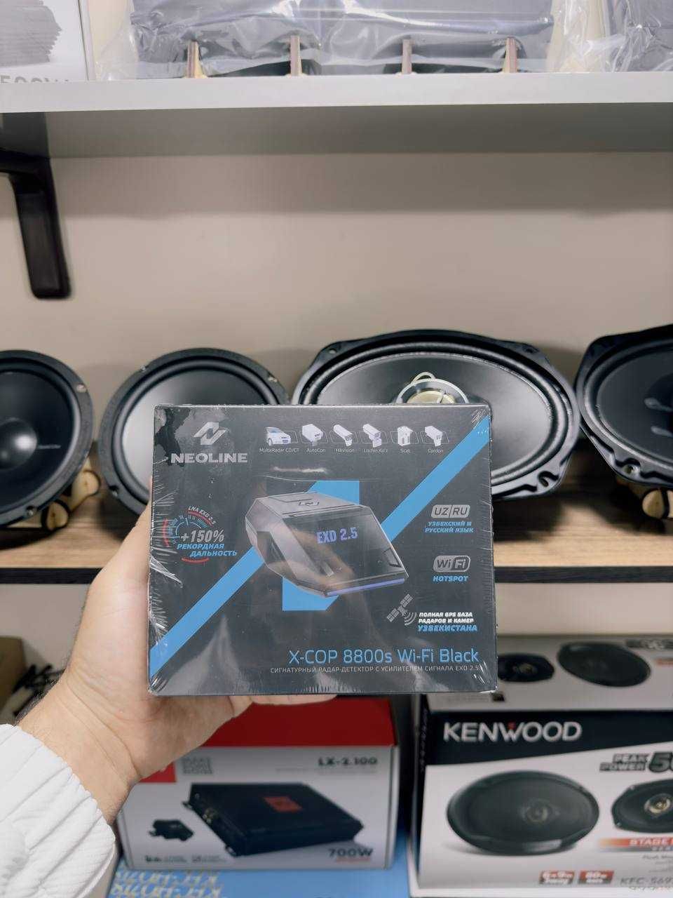 Neoline X-COP 8800 Black Wi-Fi Air Радар Mudatli Tolov ham bor