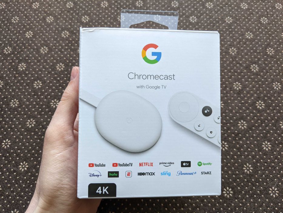 Медиаплеер Chromecast with Google TV 2/8GB 4K