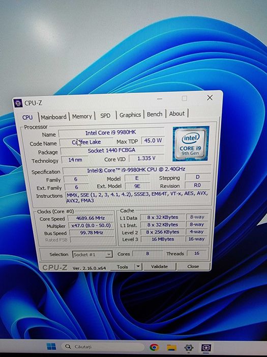 Workstation Dell Precision 5540 !