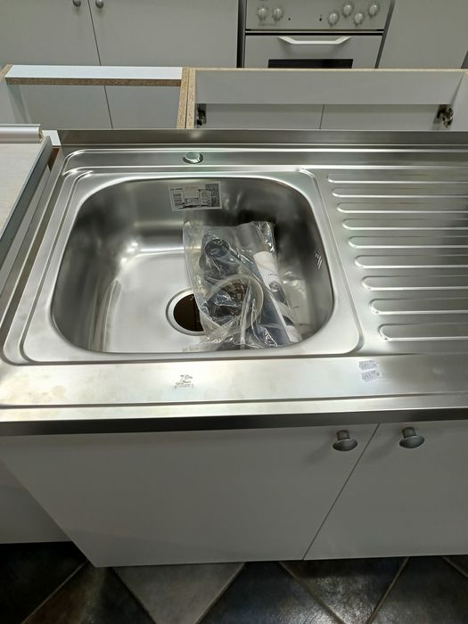 Нов кухненски шкаф с мивка 100/60 за кухня