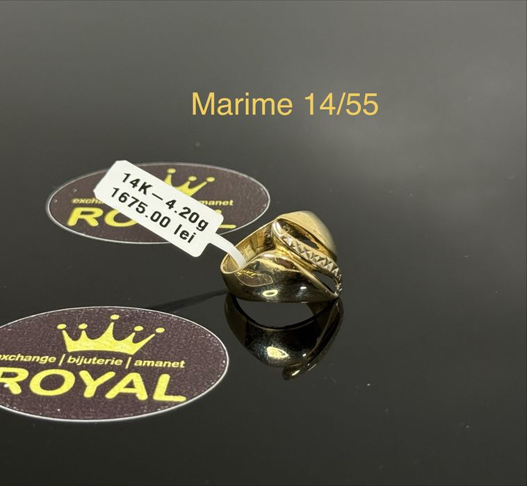 Bijuteria ROYAL : Inel AUR 14K / 4.2 GR