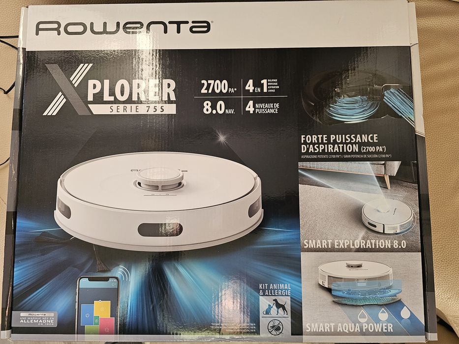 Vand aspiratoe robot Rowenta 75S alb