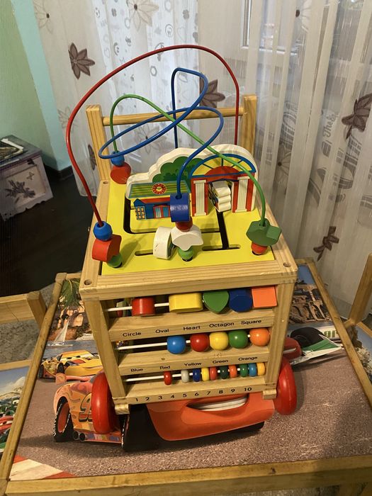 Antenergator din lemn , centru educativ cu 6 activitati