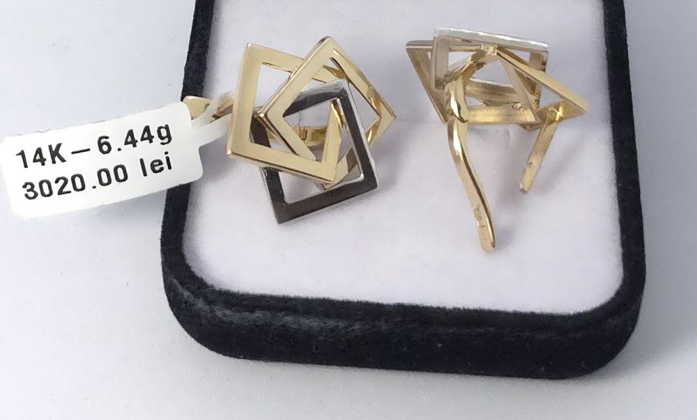 Cercei aur 14k 6.44gr