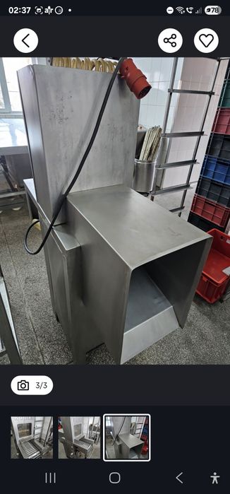 Bețe inox,  masina  injectat  Ruhle