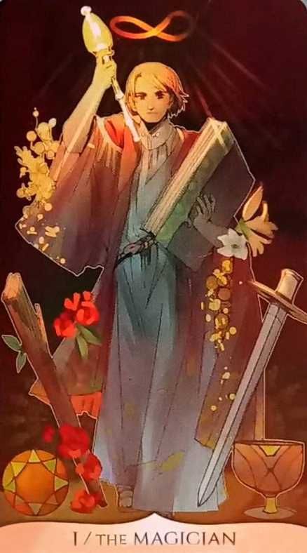 Таро Традиционная Манга - Traditional Manga Tarot, размер 7х12см