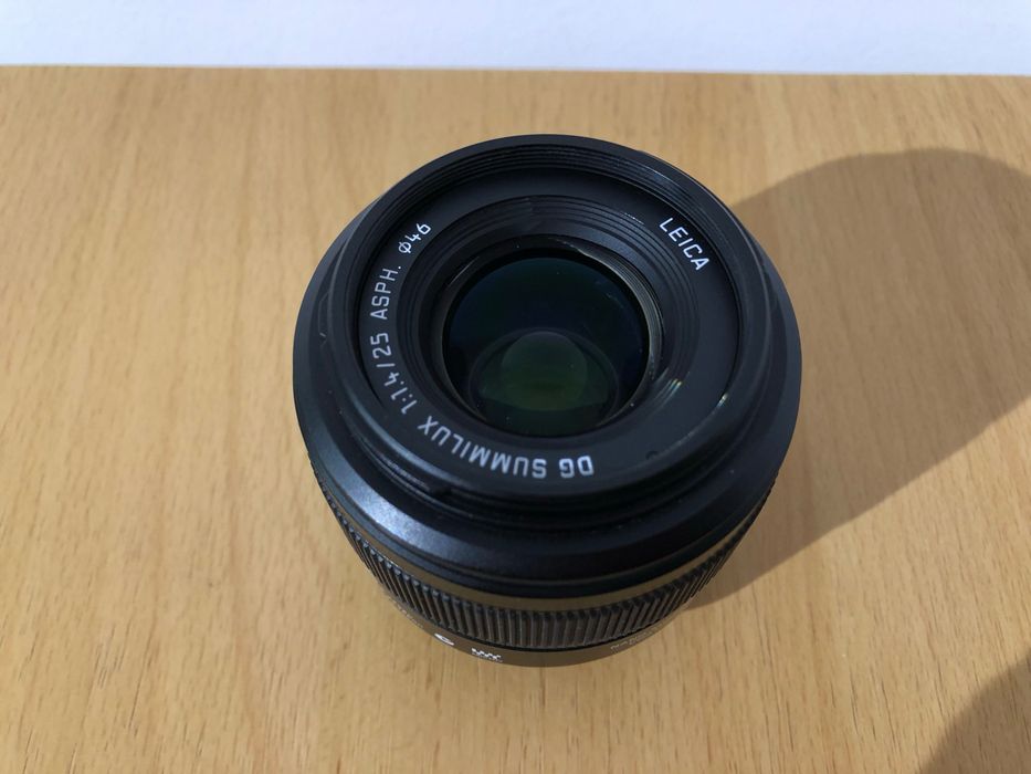 Panasonic Lumix Leica 25mm, f1.4 за MTF