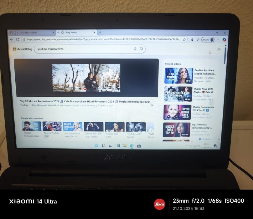 Laptop Asus Windows 11