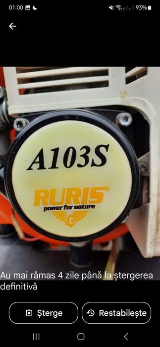 Vând atomizor ruris A103 S