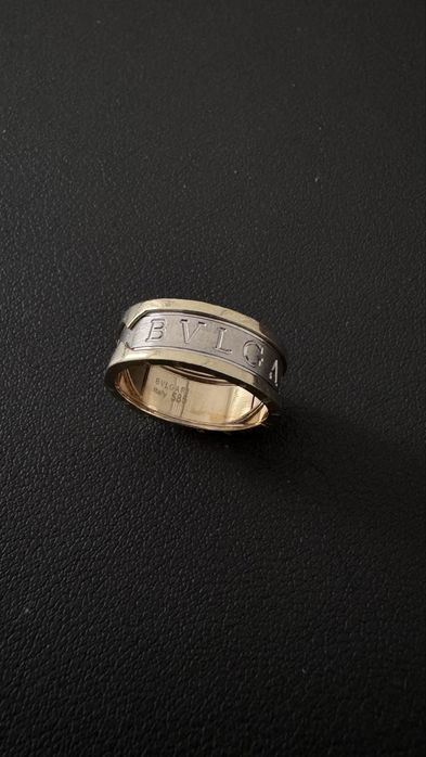 Кольцо золотое булгари bulgari
