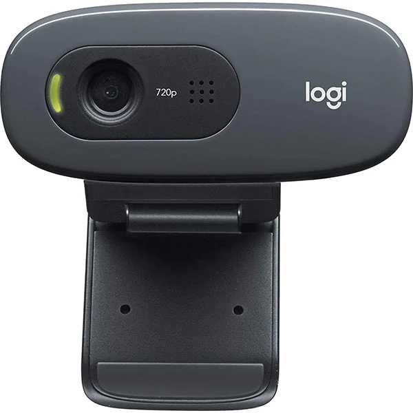 C270 HD Webcam/cameră web Logitech, pentru Zoom, WebEx  și Teams