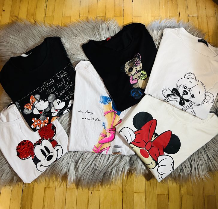 Tricouri mama + fiica bumbac