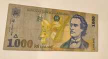 Bancnota 1.000 lei Mihai Eminescu 1997