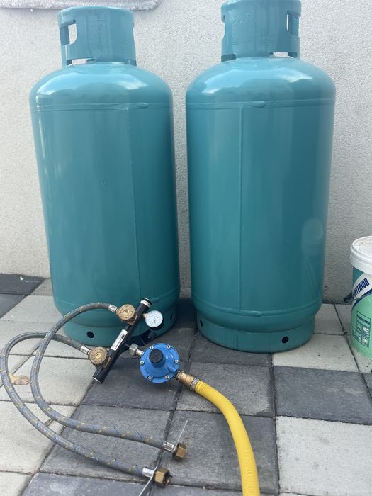 Vand Butelii 60L  pentru centrala, folosite 2 luni, cu centralina