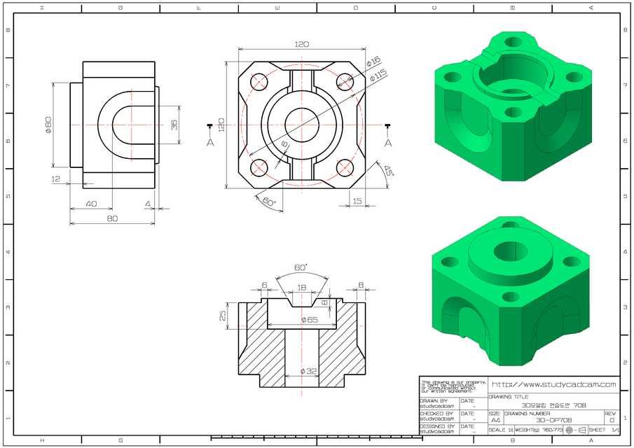 Выполнение чертежей в программе AutoCAD,