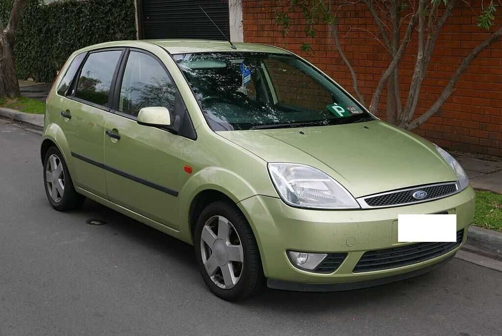 Емблема Форд/Ford Fiesta алуминиева 11.5 x 4,6см