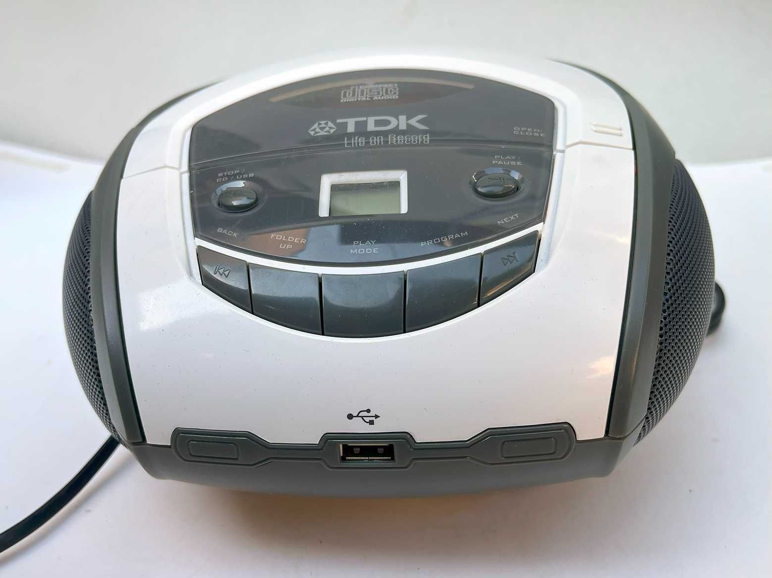 TDK - CD/MP3/USB плеър TDK Life on Record CD/MP3/USB Boombox