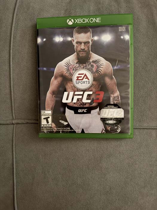 Диск UFC 3 Xbox (диск для иксбокс)