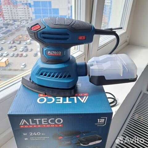 Виброшлифмашинка Alteco