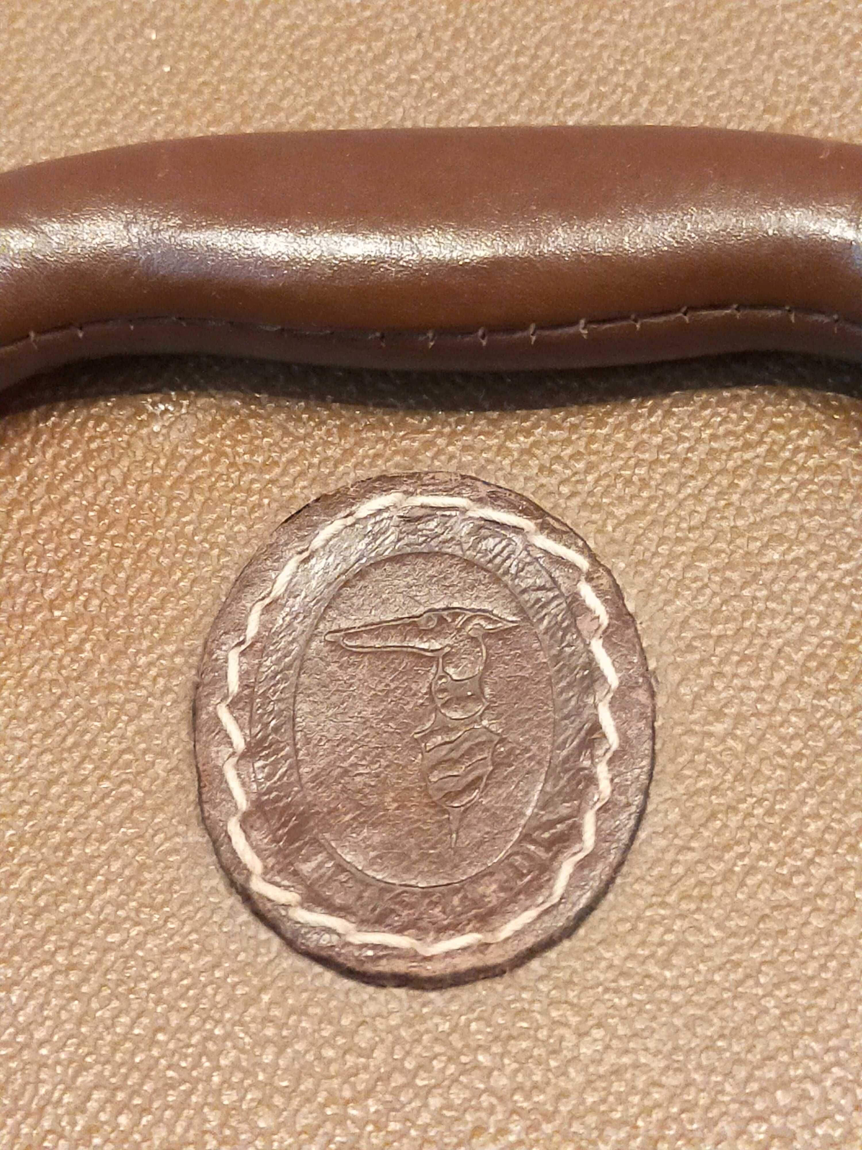 Husă de călătorie Trussardi de epocă anilor 1980
