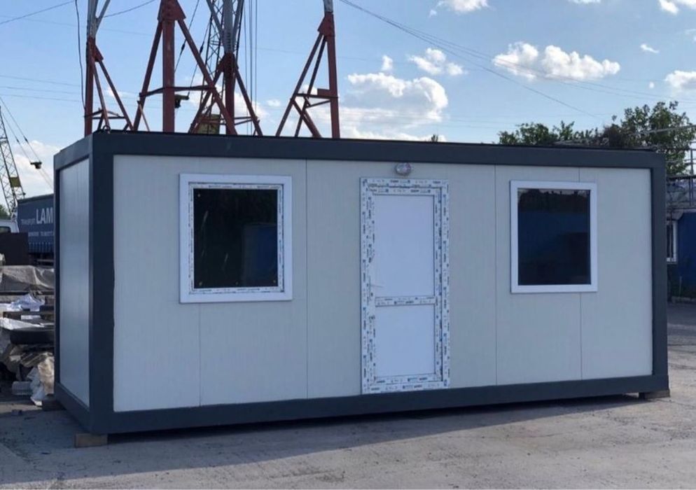 Container birou,fast food, depozit,vitrina 6x3m