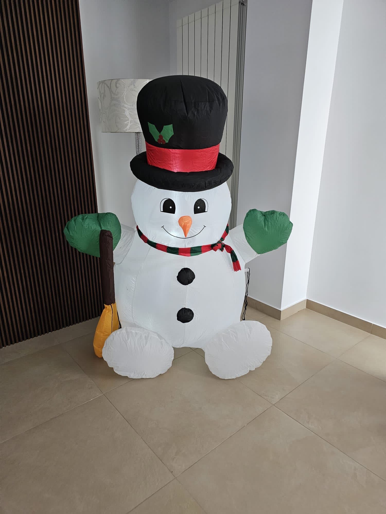 Om de zăpadă gonflabil 150 cm interior/exterior nou