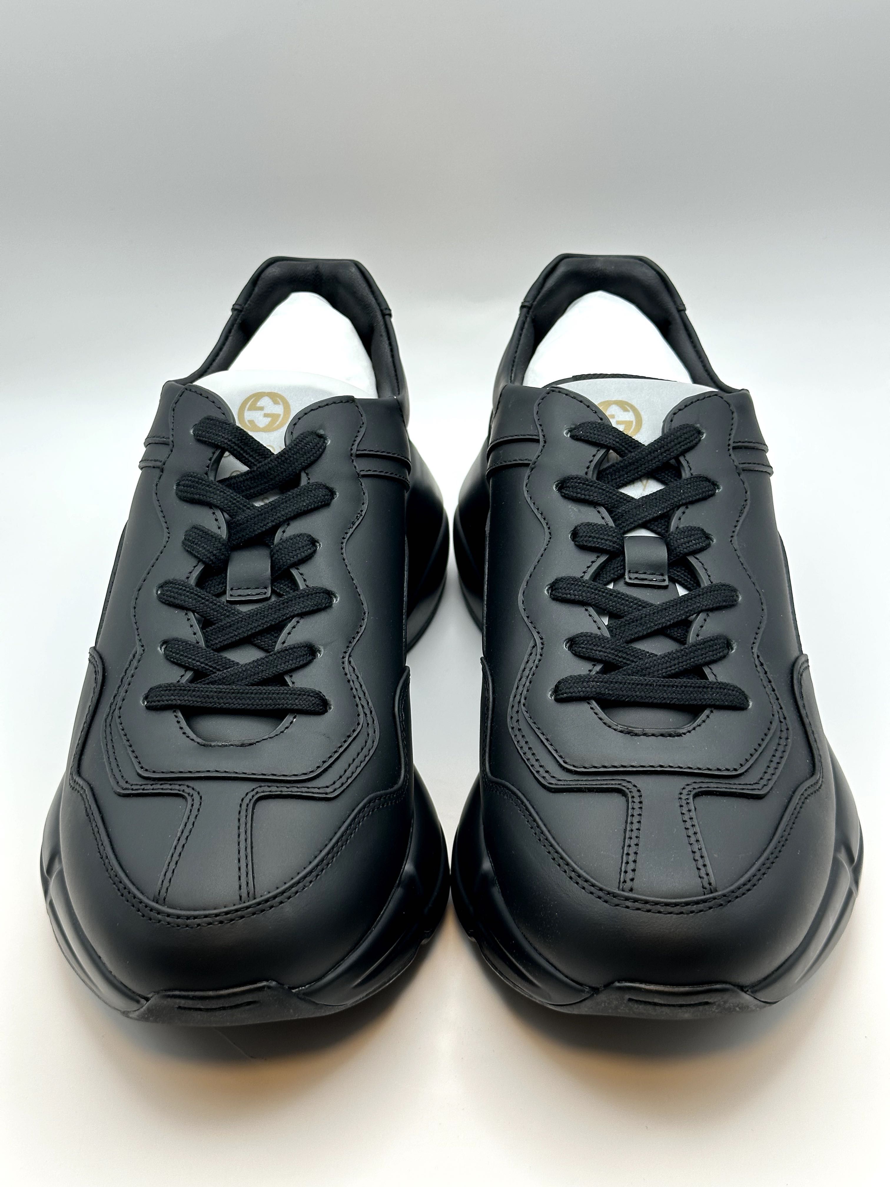 Gucci Rhyton Full Black Sneakers