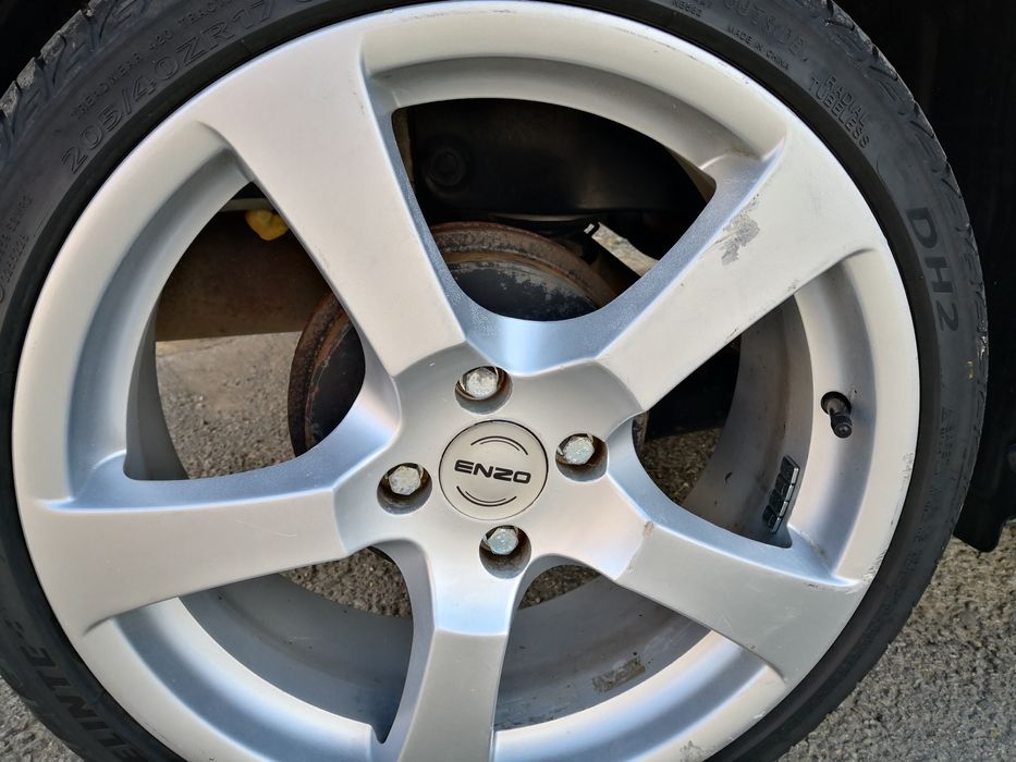 Jante 17" Enzo cu anvelope vara
