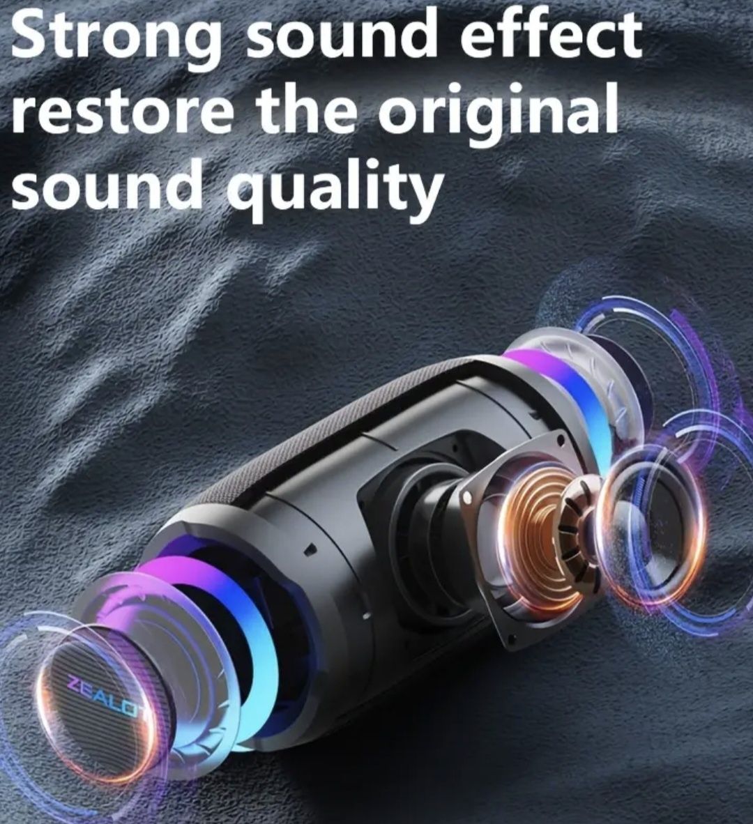 ZEALOT S61 20W Bluetooth високоговорител с мощен звук