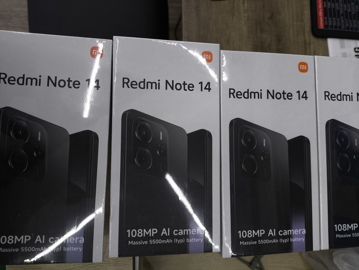 Оптом redmi note 14 black 6/128gb