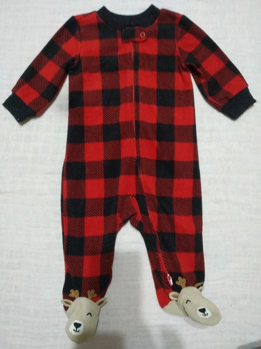 Флисовый слипер на 3-6 месяцев