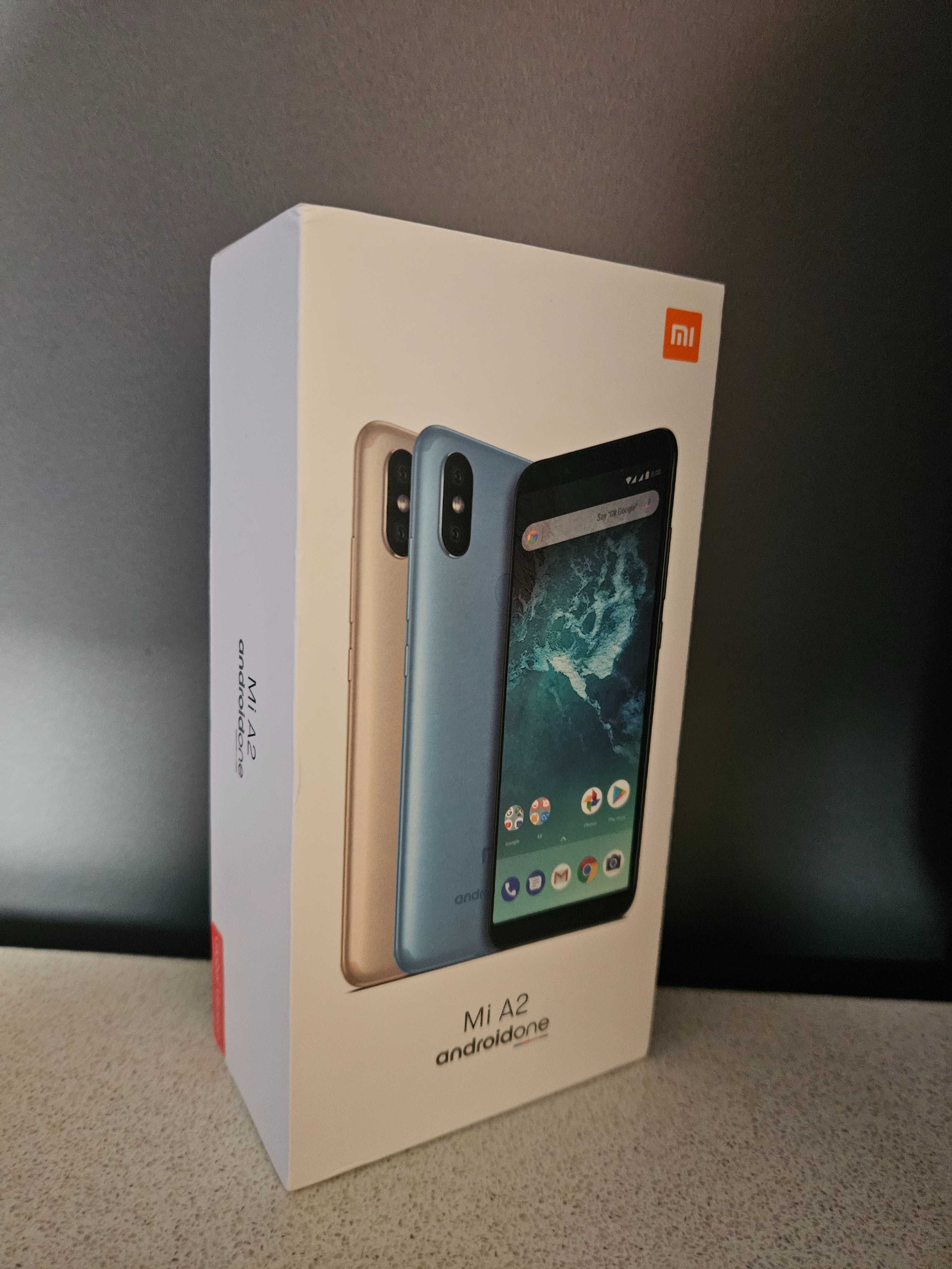 Xiaomi Mi A2 с протектор, калъф и кутия