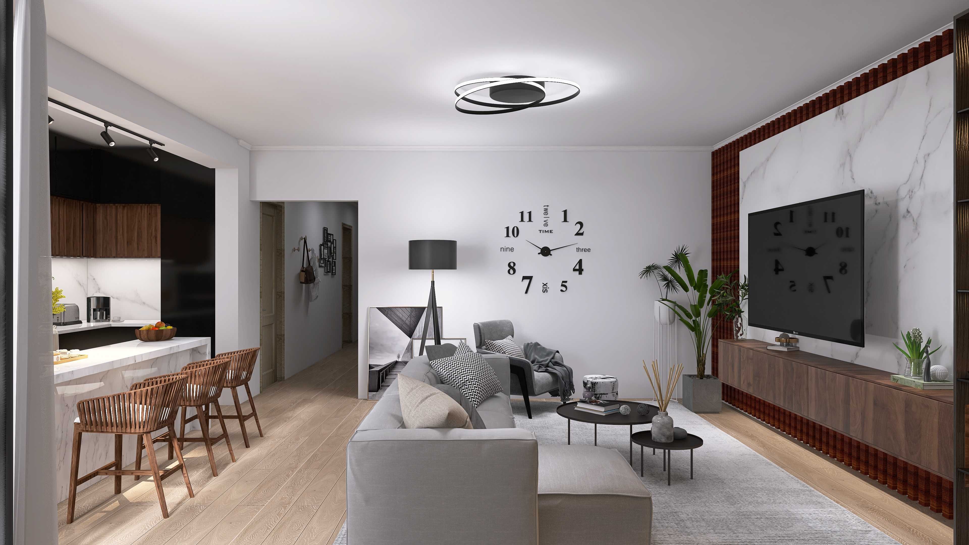 Design interior - Randari arhitecturale - Modele 3D