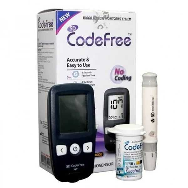 teste glicemie codefree si aparat