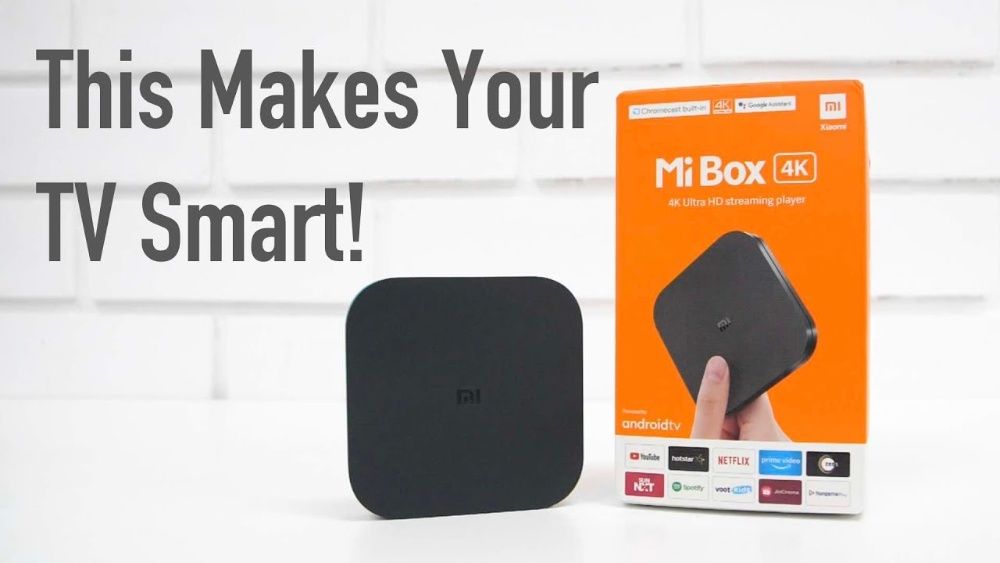 ТВ Приставка - Xiaomi Mi Box S 4K (Global versia)