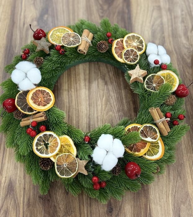 Коледен венец 40-45 см