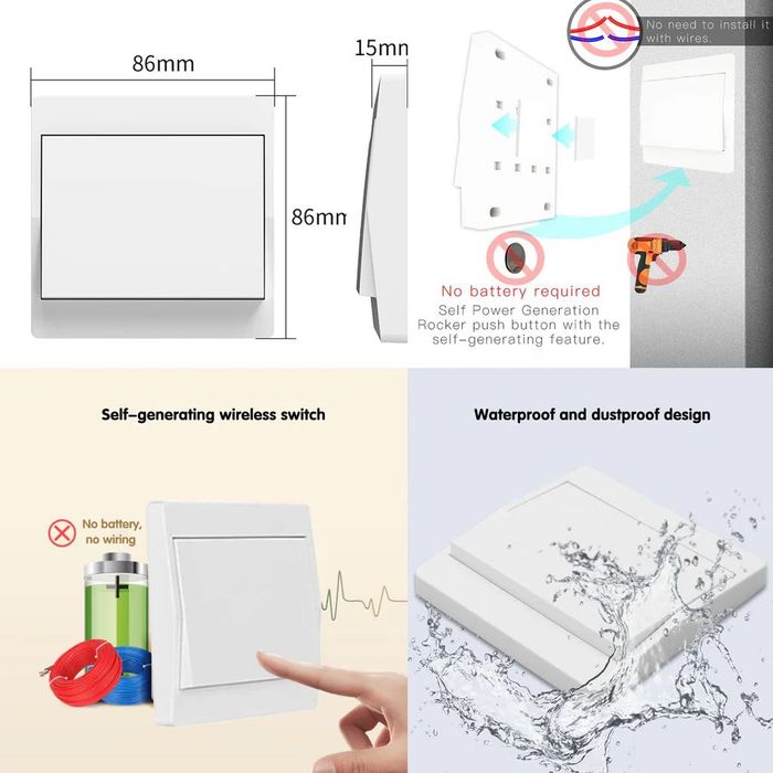 Smart home, Двоен кинетичен превключвател