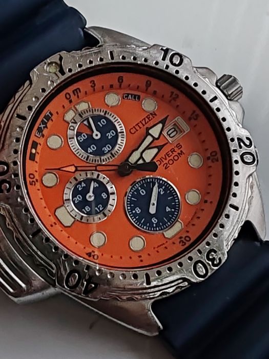 Ceas Citizen Promaster Chronograph Quartz Diver 200 m