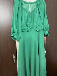 Rochie Semiclos Verde Smarald