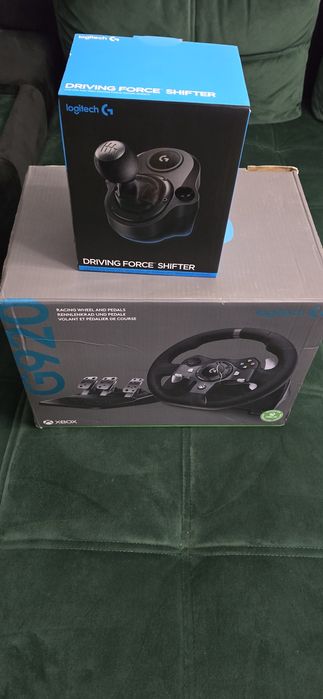 Volan Logitech G920 Xbox Pc cu Schimbator si Suport