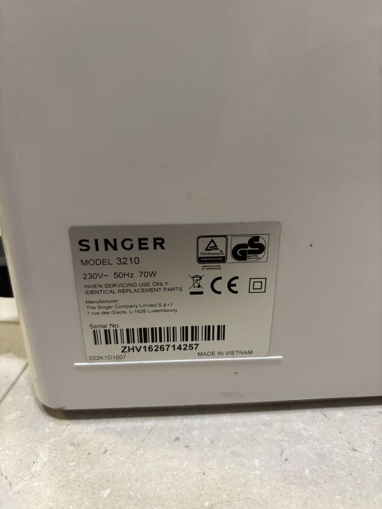 Шевна машина Singer 3210
