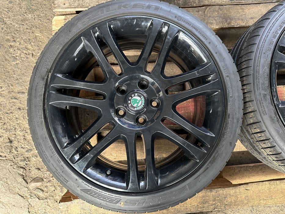 Jante Skoda Superb, Octavia, Rapid Vw, Seat cu anvelope vara 225/40 18