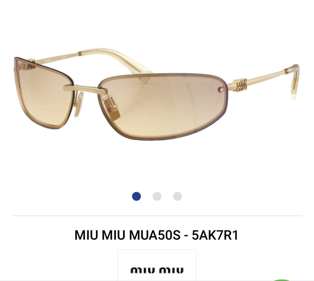 Слънчеви очила Miu miu
