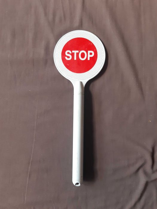 Милиционерска STOP палка, ретро изцяло метална